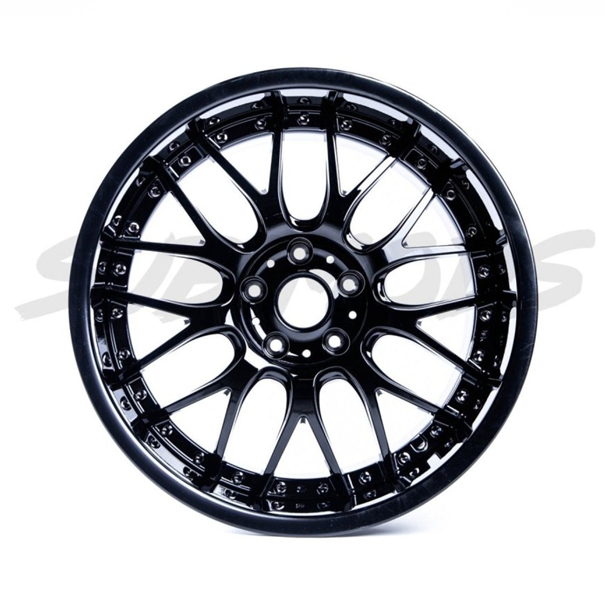 WedsSport Maverick 709M Gloss Black w/ Gloss Black Lip 18x10