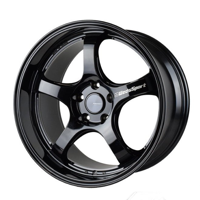 WedsSport RN-05M Gloss Black 18x8.5 5x114.3 +38mm Offset - 72755 - Subimods.com