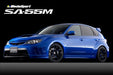 WedsSport RN-55M Gloss Black 18x8.5 5x114.3 +38mm Offset - 72954 - Subimods.com