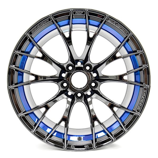 WedsSport SA-20R Blue Light Chrome 18x9.5 5x100 +45mm Offset - 72750 - Subimods.com