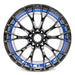 WedsSport SA-20R Blue Light Chrome 18x9.5 5x100 +45mm Offset - 72750 - Subimods.com