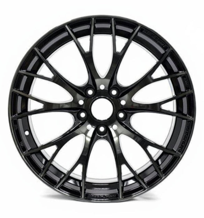 WedsSport SA-20R Weds Black Clear 18x9.5 5x114.3 +45mm Offset - 72751 - Subimods.com