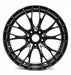 WedsSport SA-20R Weds Black Clear 18x9.5 5x114.3 +45mm Offset - 72751 - Subimods.com