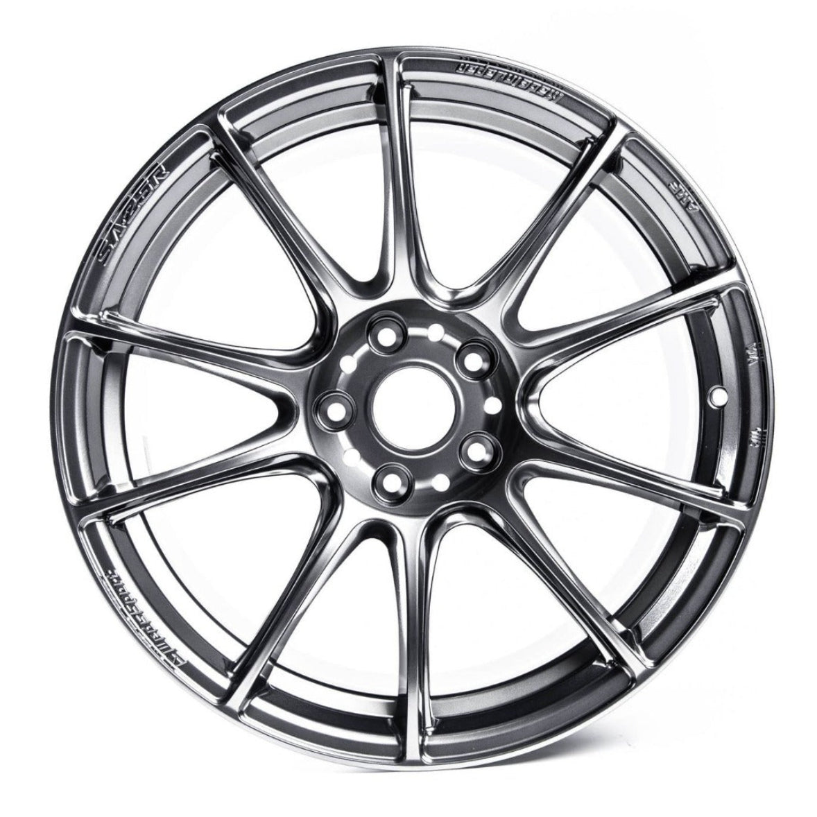 WedsSports SA-25R 18x9.5 5x114.3 +38mm Offset Platinum — Subimods.com