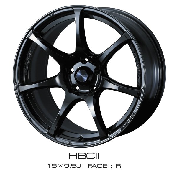 WedsSports SA-75R HBCII 18x9.5 5x114.3 +38mm Offset - 74036 - Subimods.com