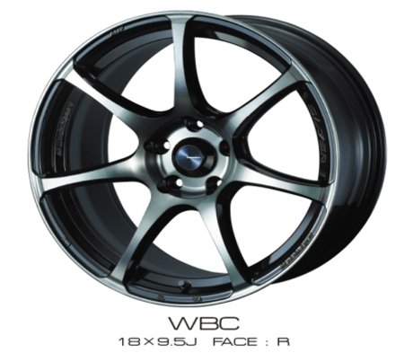 WedsSports SA-75R WBC 18x9.5 5x100 +45mm Offset - 73993 - Subimods.com