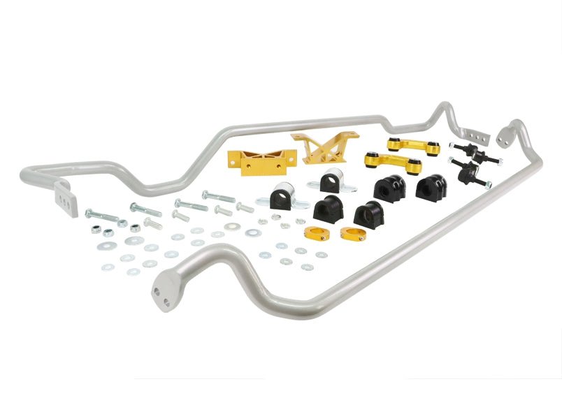 Whiteline Front and Rear 24mm Adjustable Sway Bar Kit 2004-2007 WRX Sedan - BSK007M - Subimods.com