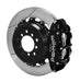 Wilwood 4R Slotted Big Brake Kit Rear Black 2013-2024 BRZ / 2013-2016 FRS / 2017-2021 86 / 2022-2024 GR86 - 140-12871 - Subimods.com