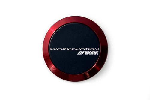 Work Center Cap Black / Red Flat Type Emotion Series - Universal - W120173 - Subimods.com