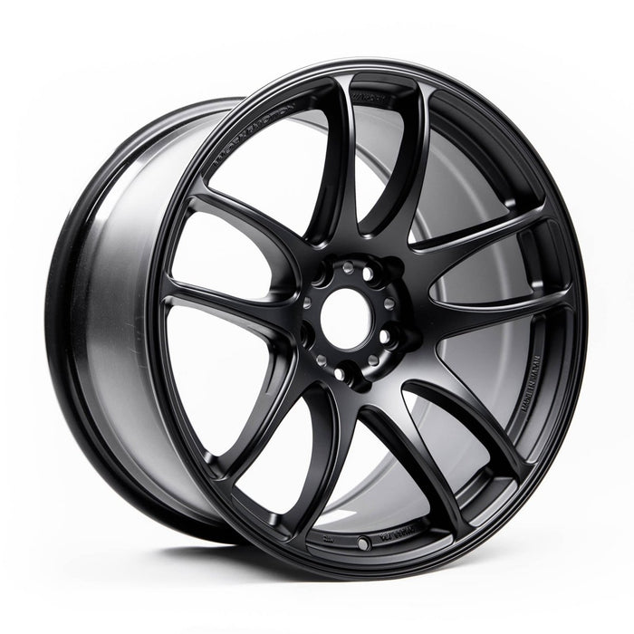 Work Emotion CR KAI Ultimate Matte Black 18x9.5 +38mm 5x114.3