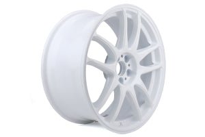 WORK Emotion CR Kiwami White 18x8.5 +38mm 5x114.3 - Subimods.com