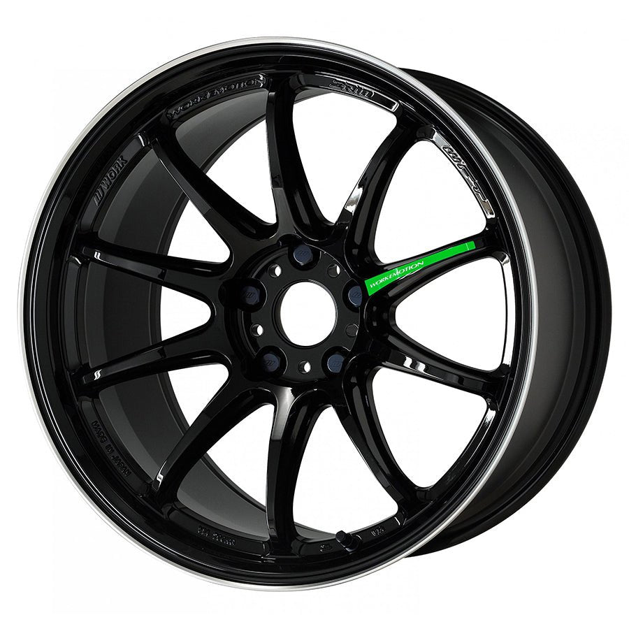 WORK Emotion ZR10 Black Diamond Rim Cut 19x9.5 +38mm 5x114.3