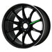 WORK Emotion ZR10 Black Diamond Rim Cut 19x9.5 +38mm 5x114.3 - WZR10199538YBLKLC - Subimods.com