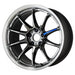 WORK Emotion ZR10 Glim Black Diamond Rim Cut 18x8.5 +38mm 5x114.3 - WZR10188538YGTKRC - Subimods.com