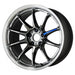 WORK Emotion ZR10 Glim Black Diamond Rim Cut 18x8.5 +47mm 5x100 - WZR10188547ZGTKRC - Subimods.com