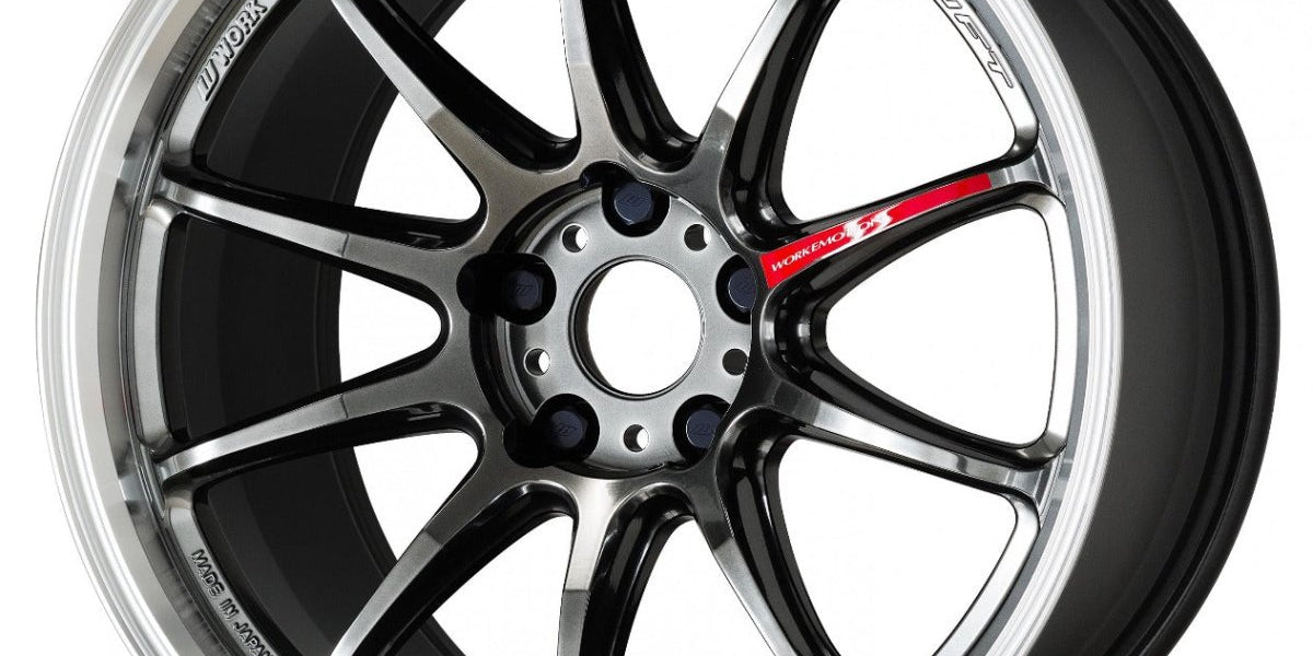 WORK Emotion ZR10 Glim Black Diamond Rim Cut 18x9.5 +38mm